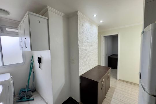 Cozinha de apartamento à venda com 3 quartos, 59m² em Vila Augusta, Guarulhos