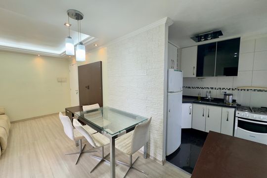 Sala de Jantar de apartamento à venda com 3 quartos, 59m² em Vila Augusta, Guarulhos