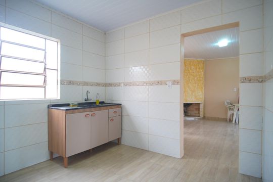 Cozinha de casa para alugar com 3 quartos, 106m² em Vicentina, São Leopoldo