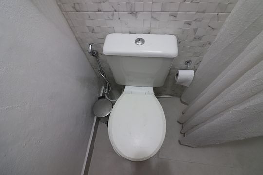 Banheiro Social de casa para alugar com 1 quarto, 65m² em Parque Sao Diogo, São Bernardo do Campo