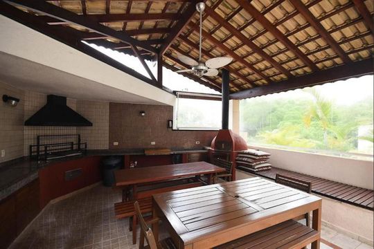 Área comum - Churrasqueira de apartamento à venda com 4 quartos, 160m² em Vila Suzana, São Paulo
