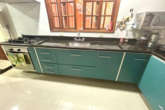 Cozinha de casa para alugar com 3 quartos, 200m² em Vila Nhocuné, São Paulo