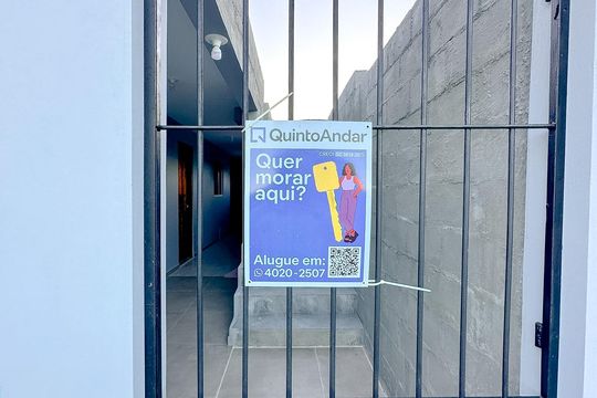 Plaquinha de casa para alugar com 2 quartos, 55m² em Forquilhas, São José