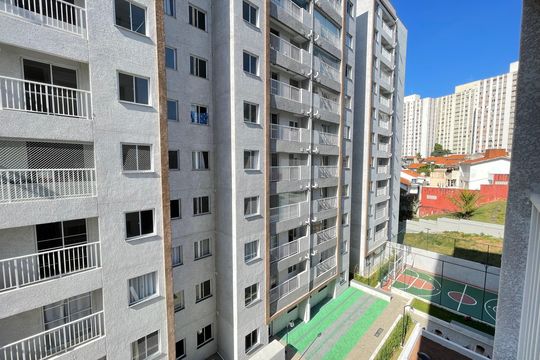 Varanda de apartamento à venda com 2 quartos, 37m² em Jaguaré, São Paulo