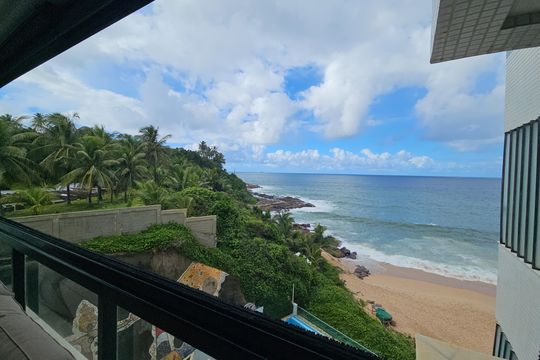 Vista da Varanda de apartamento para alugar com 1 quarto, 80m² em Rio Vermelho, Salvador