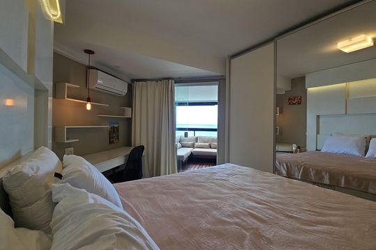 suite de apartamento para alugar com 1 quarto, 80m² em Rio Vermelho, Salvador