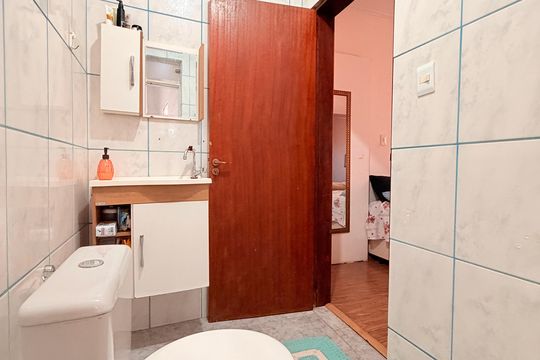 Banheiro Social 2 de casa à venda com 3 quartos, 160m² em Parque Residencial Jundiaí, Jundiaí