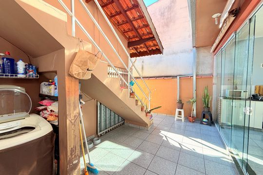 Área de Serviço 2  de casa à venda com 3 quartos, 160m² em Parque Residencial Jundiaí, Jundiaí
