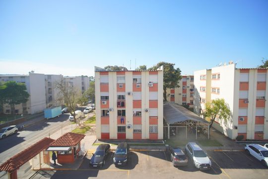 vista da sala de apartamento à venda com 2 quartos, 62m² em Centro, São Leopoldo