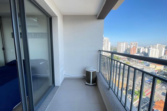 Varanda de kitnet/studio à venda com 1 quarto, 25m² em Butantã, São Paulo