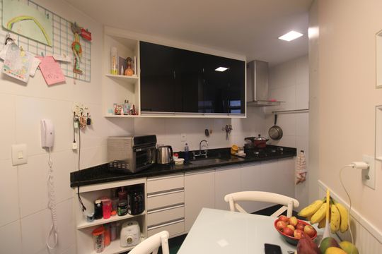 Cozinha de apartamento à venda com 3 quartos, 112m² em Freguesia (jacarepaguá), Rio de Janeiro