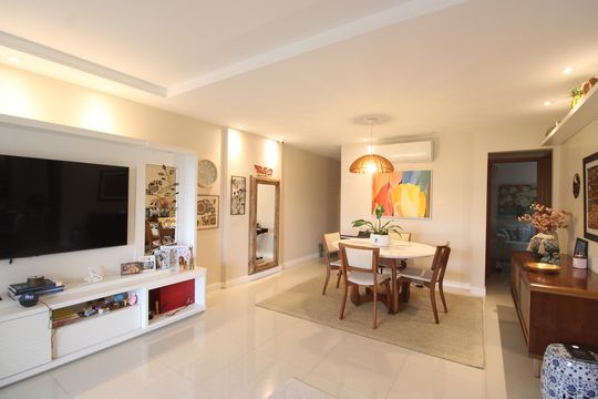 Sala de apartamento à venda com 3 quartos, 112m² em Freguesia (jacarepaguá), Rio de Janeiro