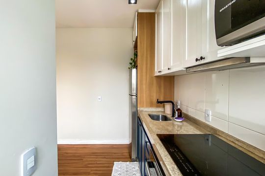 Cozinha  de apartamento à venda com 2 quartos, 100m² em Cidade Patriarca, São Paulo