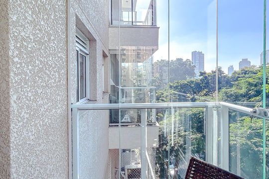 Varanda de apartamento para alugar com 1 quarto, 40m² em Vila Regente Feijó, São Paulo