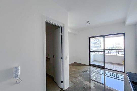 Cozinha de kitnet/studio à venda com 1 quarto, 27m² em Vila Zilda, São Paulo