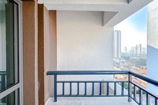 Varanda de kitnet/studio à venda com 1 quarto, 27m² em Vila Zilda, São Paulo