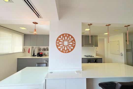 Cozinha de apartamento à venda com 3 quartos, 236m² em Vila Cruzeiro, São Paulo
