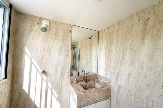 Banheiro cobertura de apartamento à venda com 3 quartos, 236m² em Vila Cruzeiro, São Paulo