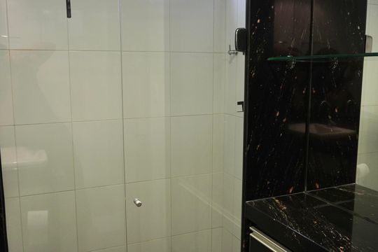 Banheiro Social de apartamento à venda com 2 quartos, 66m² em São Lucas, Belo Horizonte