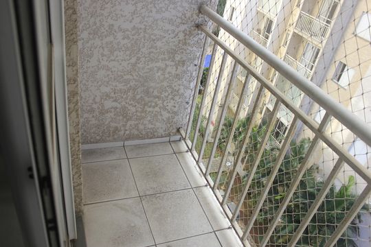 Varanda de apartamento para alugar com 2 quartos, 50m² em Jardim Bela Vista, Guarulhos