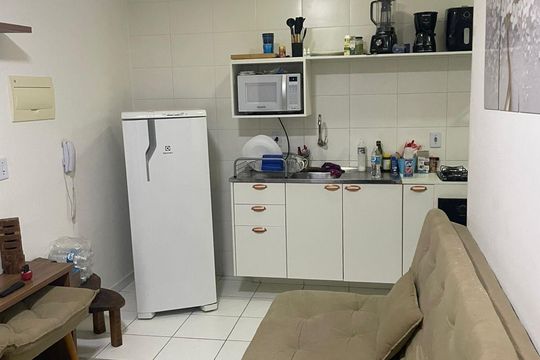 Sala de apartamento à venda com 2 quartos, 34m² em Jardim Itacolomi, São Paulo