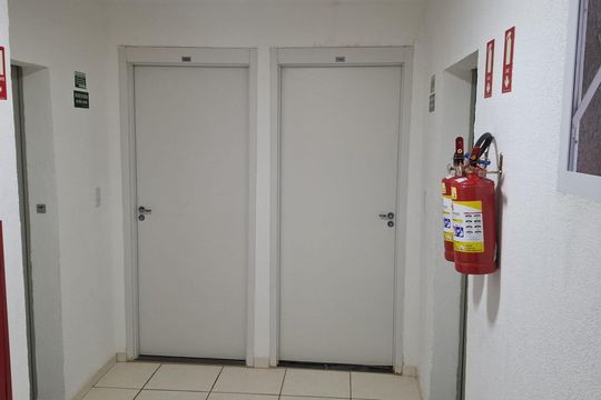 Área externa de apartamento para alugar com 2 quartos, 44m² em Loteamento Jardim das Estâncias, Sumaré