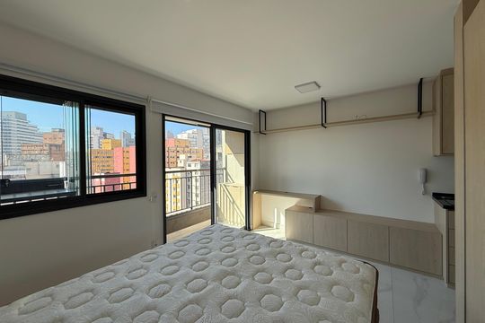 Kitnet/Studio para alugar com 1 quarto, 25m² em República, São Paulo
