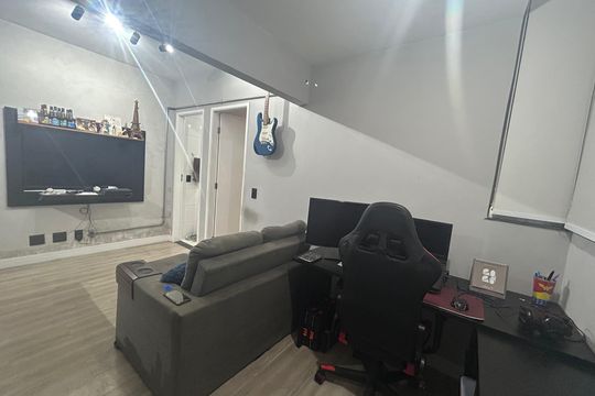 Sala de apartamento à venda com 1 quarto, 34m² em Vila Osasco, Osasco
