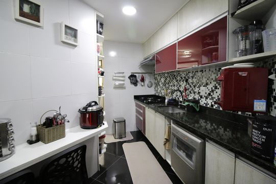 Cozinha de apartamento à venda com 3 quartos, 112m² em Freguesia (jacarepaguá), Rio de Janeiro