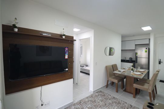 Sala de apartamento para alugar com 2 quartos, 50m² em Vila Gustavo, São Paulo