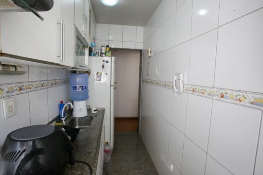 Cozinha de apartamento à venda com 2 quartos, 50m² em Pechincha, Rio de Janeiro