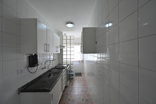 Cozinha de apartamento para alugar com 1 quarto, 47m² em Vila da Saúde, São Paulo