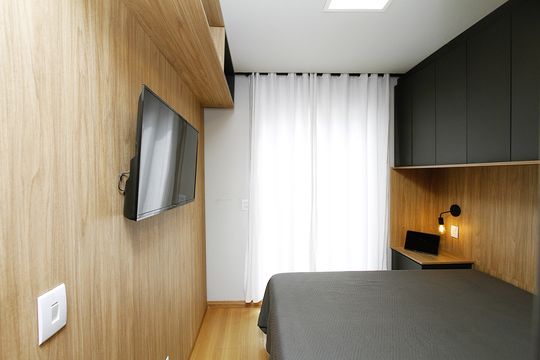 Quarto 1 de apartamento à venda com 2 quartos, 73m² em Estoril, Belo Horizonte