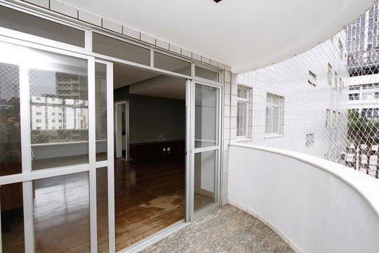 Varanda da Sala de apartamento para alugar com 3 quartos, 140m² em Gutierrez, Belo Horizonte