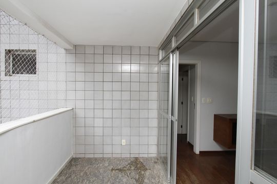 Varanda da Sala de apartamento para alugar com 3 quartos, 140m² em Gutierrez, Belo Horizonte