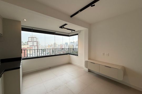 Apartamento para alugar com 1 quarto, 37m² em Higienópolis, São Paulo