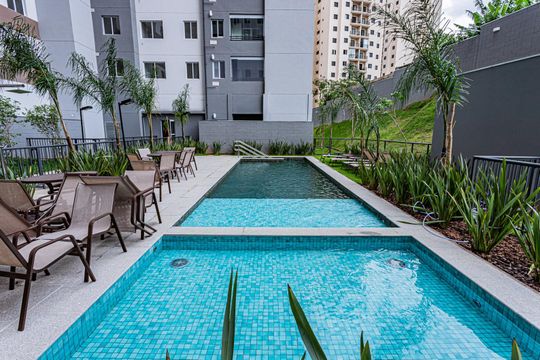 Área comum - Piscina de apartamento à venda com 2 quartos, 36m² em Nossa Senhora do O, São Paulo