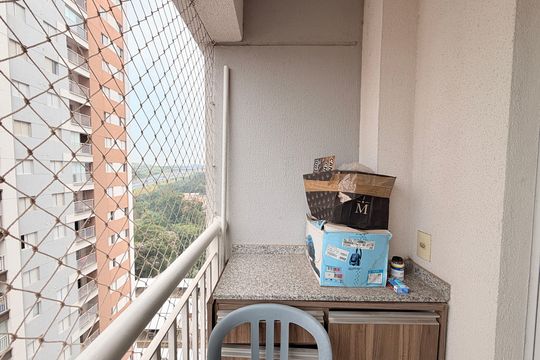 Sacada de apartamento à venda com 3 quartos, 61m² em Parque Uniao, Jundiaí
