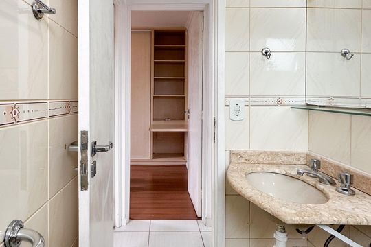 Banheiro Social de apartamento para alugar com 2 quartos, 70m² em Taboão, São Bernardo do Campo