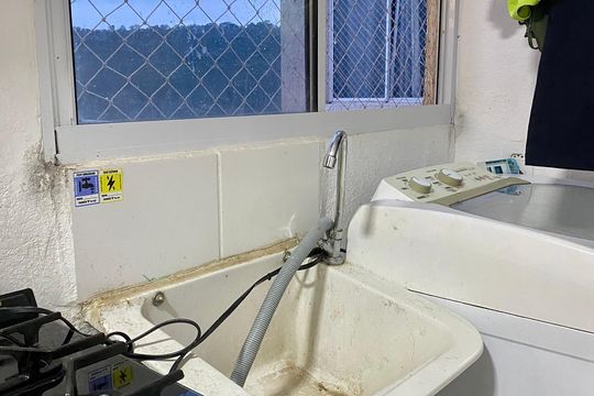 Área de Serviço de apartamento para alugar com 2 quartos, 43m² em Vila Santos, São Paulo