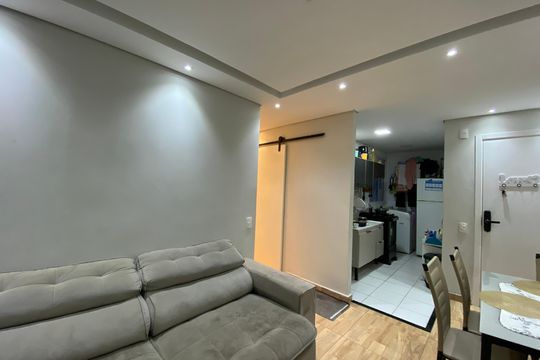 Sala de apartamento para alugar com 2 quartos, 43m² em Vila Santos, São Paulo