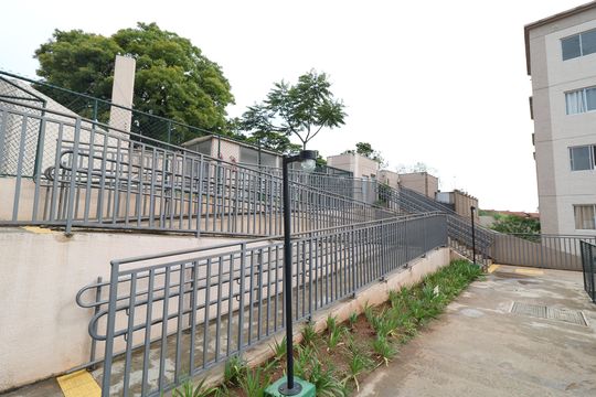 Área comum de apartamento para alugar com 2 quartos, 43m² em Vila Santos, São Paulo