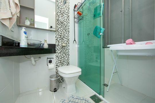 BANHEIRO3 de apartamento à venda com 4 quartos, 190m² em Luxemburgo, Belo Horizonte