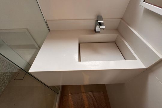 Suíte 4 - Banheiro de casa de condomínio para alugar com 4 quartos, 490m² em Recreio dos Bandeirantes, Rio de Janeiro
