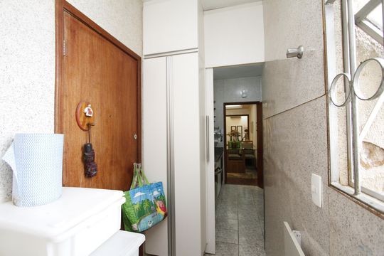 Área de Serviço de apartamento à venda com 3 quartos, 104m² em Havaí, Belo Horizonte