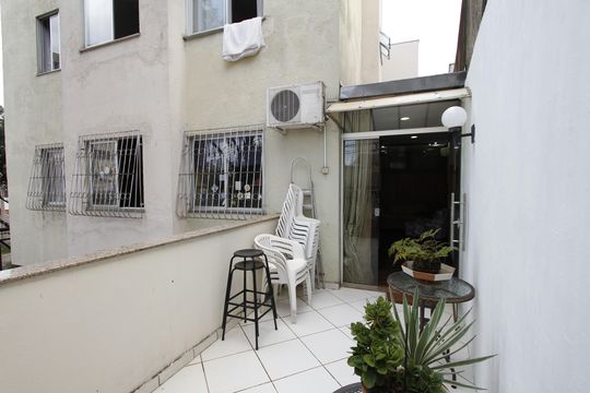 AREA PRIVATIVA de apartamento à venda com 3 quartos, 104m² em Havaí, Belo Horizonte