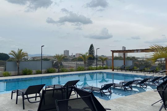 Área comum - Piscina de apartamento para alugar com 2 quartos, 48m² em Centro, Osasco