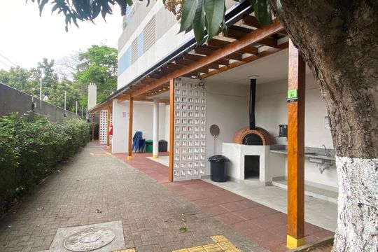 Área comum - Churrasqueira de apartamento para alugar com 2 quartos, 48m² em Centro, Osasco