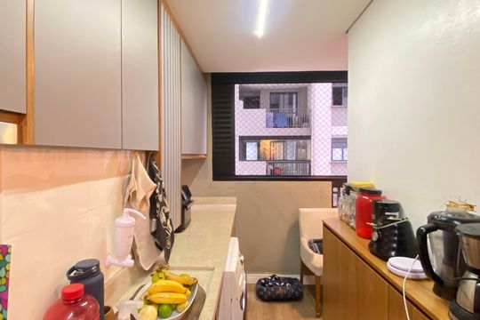 Cozinha - Área de Serviço de apartamento para alugar com 2 quartos, 48m² em Centro, Osasco