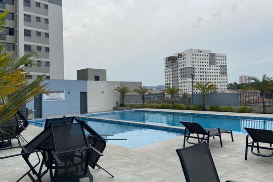 Área comum - Piscina de apartamento para alugar com 2 quartos, 48m² em Centro, Osasco